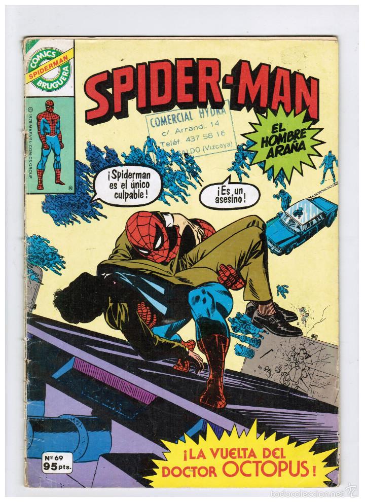 Tebeos: SPIDERMAN N&ordm; 69 - BRUGUERA - Foto 1