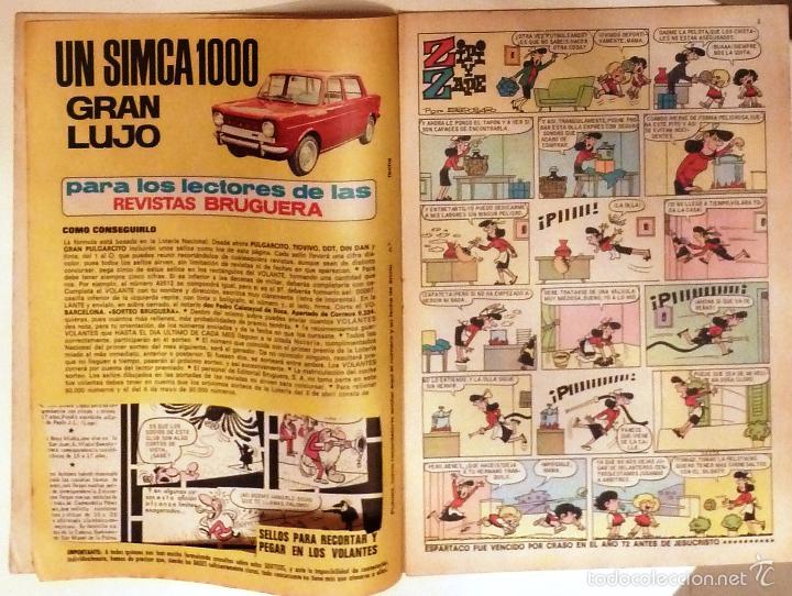 Tebeos: Din Dan n&ordm; 63. Bruguera 5 pts. - Foto 3