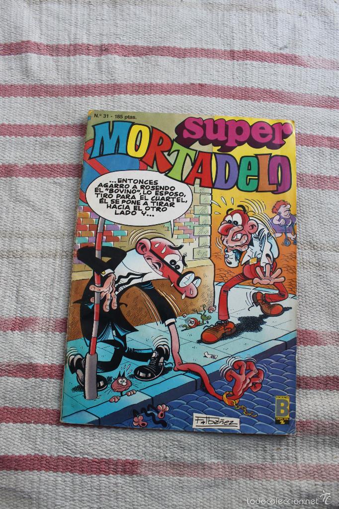 Tebeos: SUPER MORTADELO N&ordm; 31 EDICIONES B - Foto 1