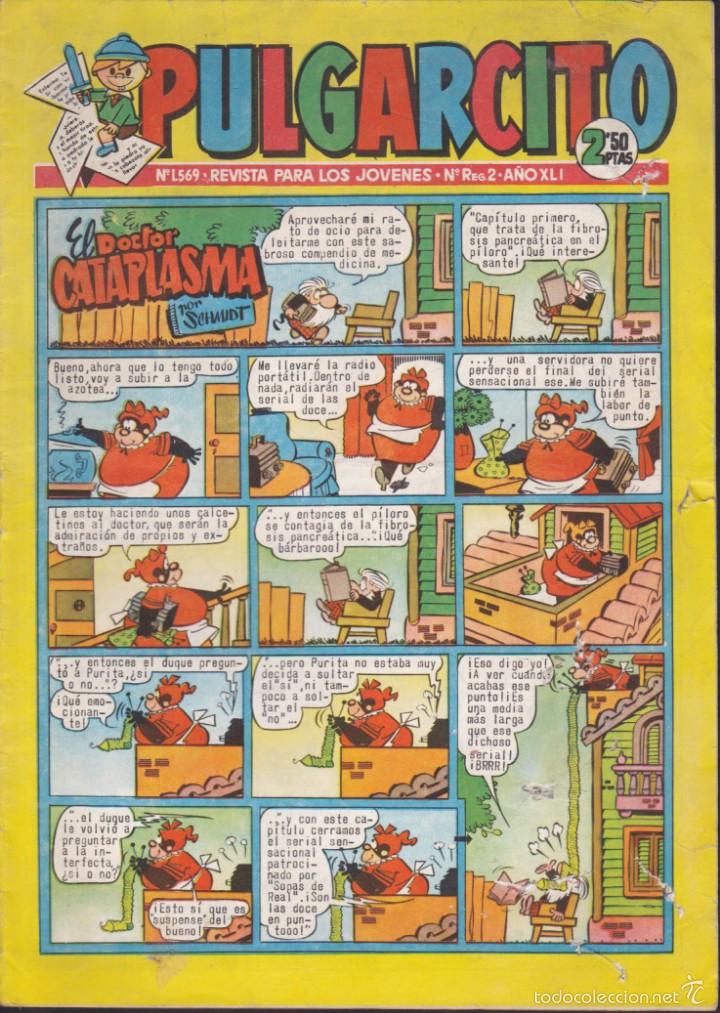 Tebeos: COMIC COLECCION PULGARCITO N&ordm; 1569 - Foto 1