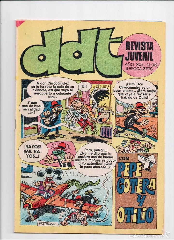 Tebeos: DDT N&ordm; 312  III EPOCA - Foto 1