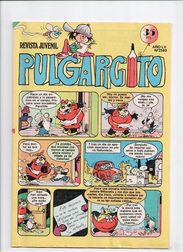 Tebeos: PULGARCITO - N&ordm; 2580 - Foto 1