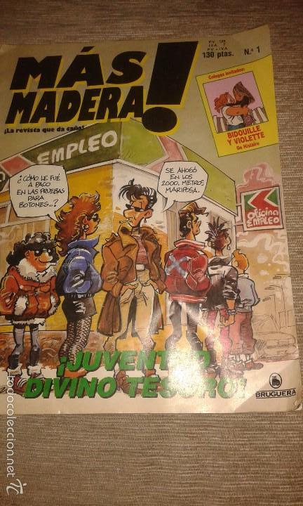 Tebeos: Mas madera - la revista que da ca&ntilde;a - n&ordm; 1