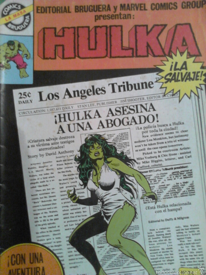 Tebeos: La Masa 24 (Hulk) y Hulka - Foto 1