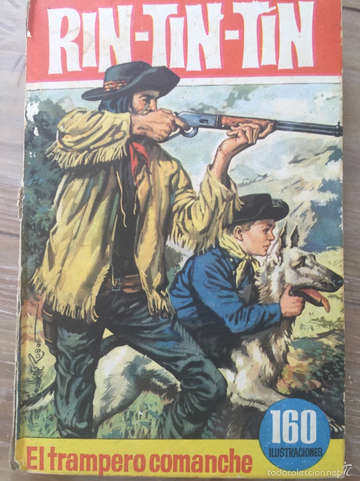 Tebeos: Rin Tin Tin , El trampero comanche - Foto 1