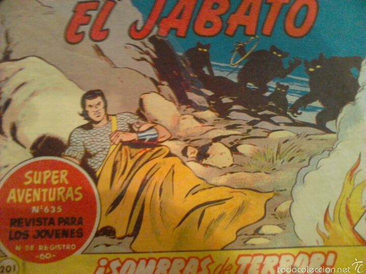 Tebeos: El Jabato 201 &rdquo;Sombras de terror&rdquo; - Foto 1
