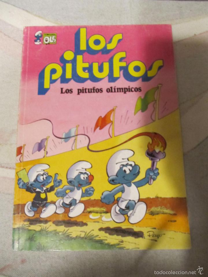 Tebeos: TEBEO OLE LOS PITUFOS NUMERO 8 - Foto 1