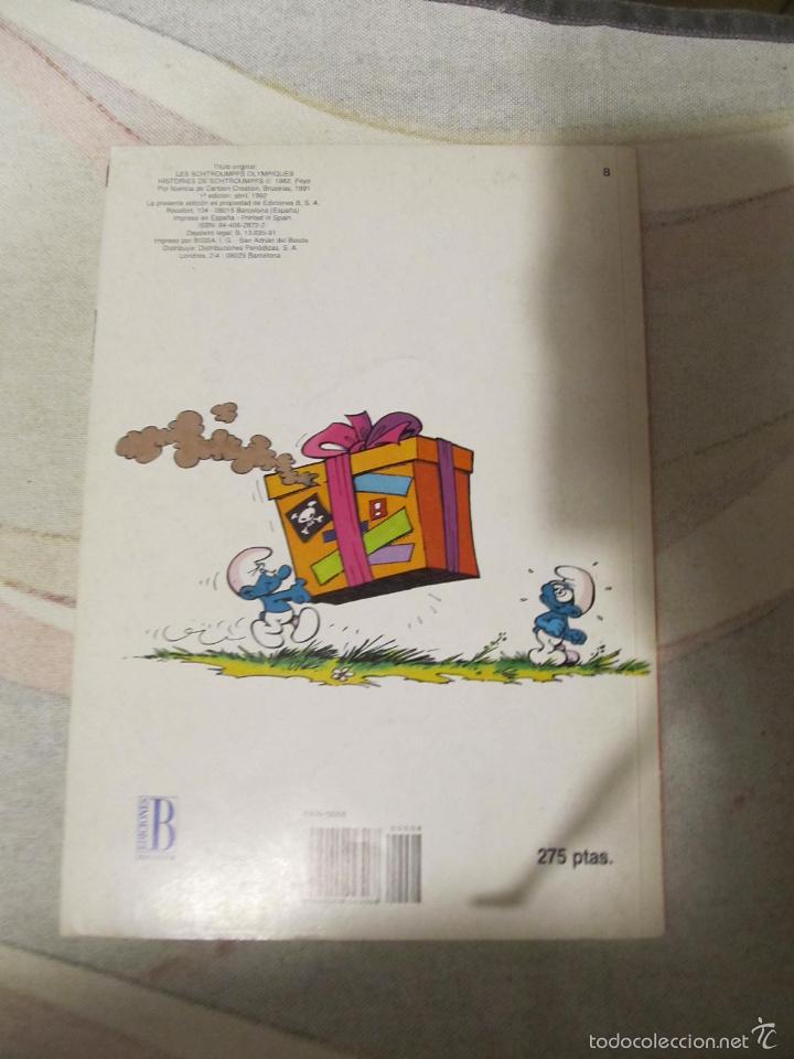 Tebeos: TEBEO OLE LOS PITUFOS NUMERO 8 - Foto 2