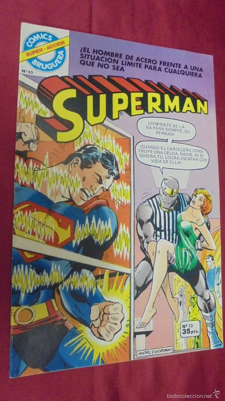 Tebeos: SUPERMAN. N&ordm; 13. EDITORIAL BRUGUERA. - Foto 1