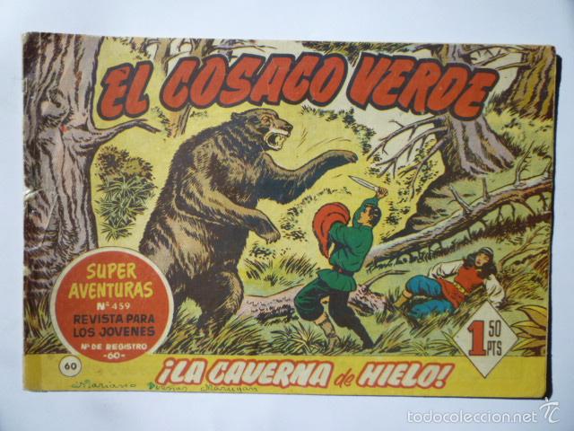 Tebeos: COMIC EL COSACO VERDE N&ordm; 60. ORIGINAL. - Foto 1