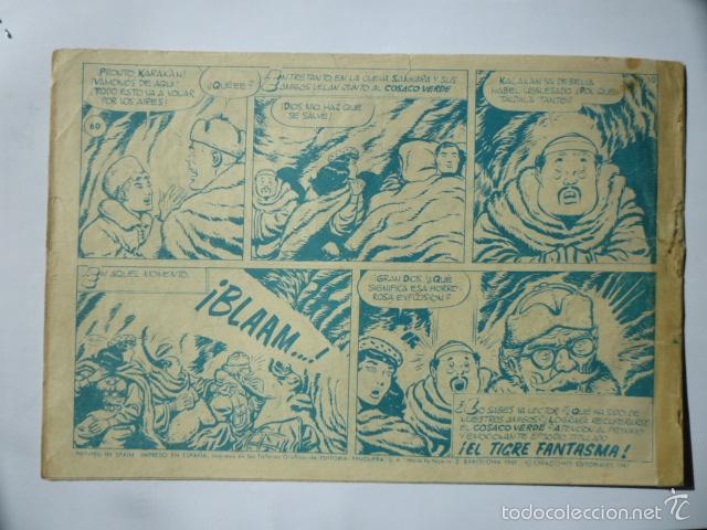 Tebeos: COMIC EL COSACO VERDE N&ordm; 60. ORIGINAL. - Foto 2
