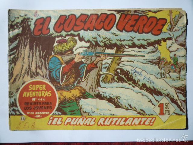 Tebeos: COMIC EL COSACO VERDE N&ordm; 55. ORIGINAL. - Foto 1