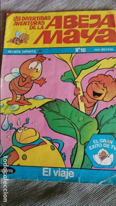 Tebeos: las divertidas aventuras de la abeja maya - n 18