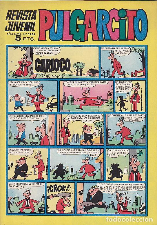 Tebeos: COMIC COLECCION PULGARCITO N&ordm; 1959 - Foto 1