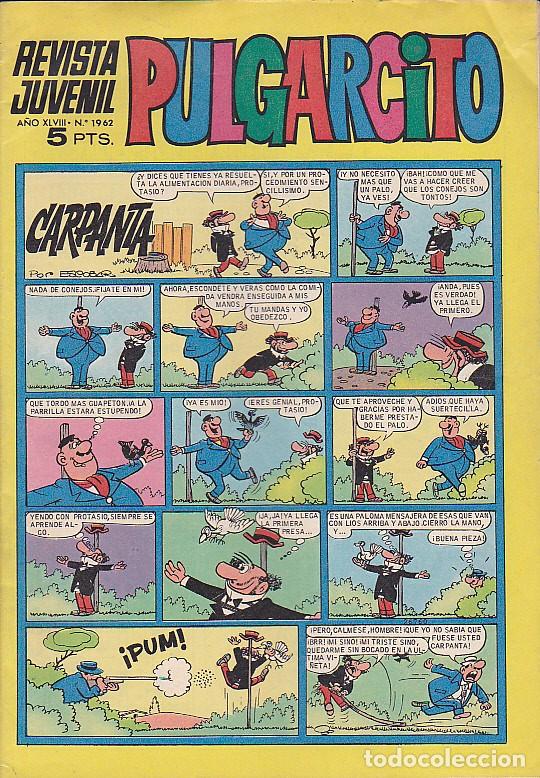Tebeos: COMIC COLECCION PULGARCITO N&ordm; 1962 - Foto 1