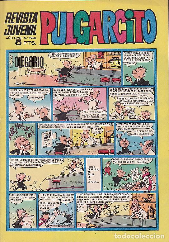 Tebeos: COMIC COLECCION PULGARCITO N&ordm; 1960 - Foto 1