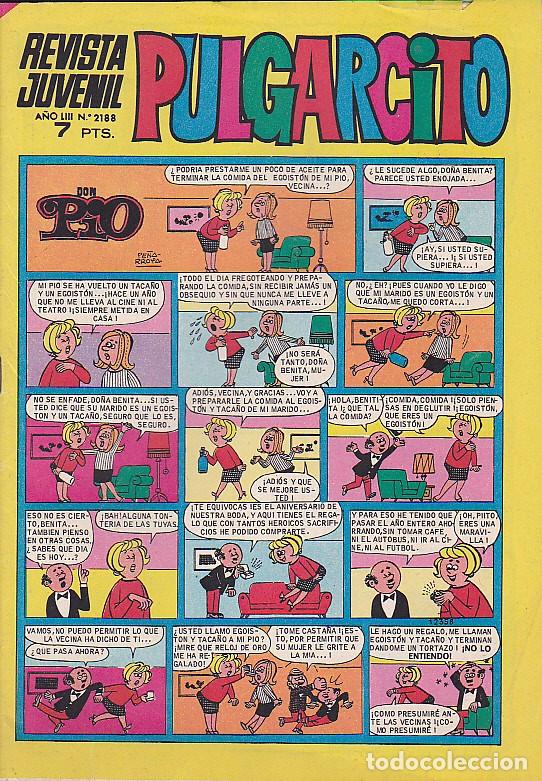 Tebeos: COMIC COLECCION PULGARCITO N&ordm; 2188 - Foto 1