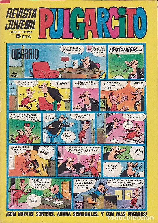 Tebeos: COMIC COLECCION PULGARCITO N&ordm; 2130 - Foto 1