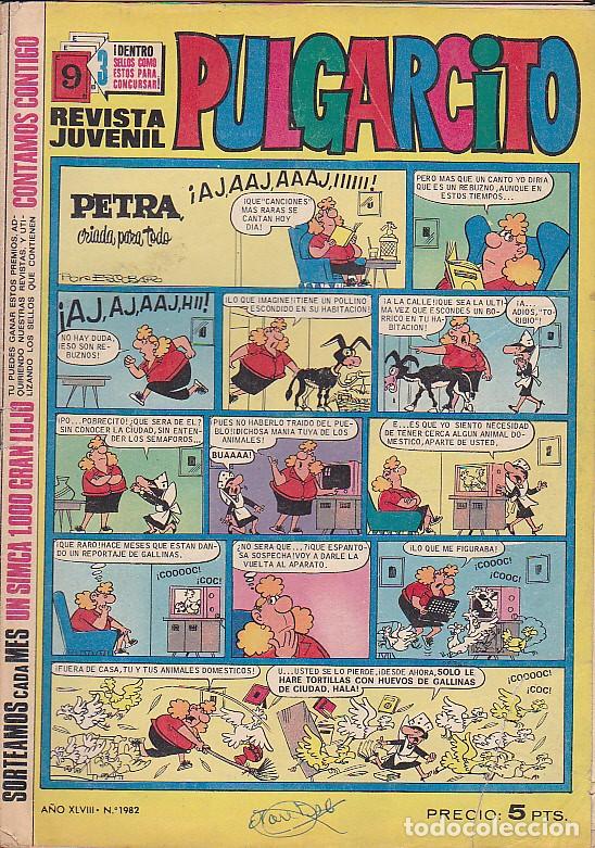 Tebeos: COMIC COLECCION PULGARCITO N&ordm; 1982 - Foto 1