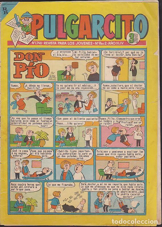 Tebeos: COMIC COLECCION PULGARCITO N&ordm; 1740 - Foto 1