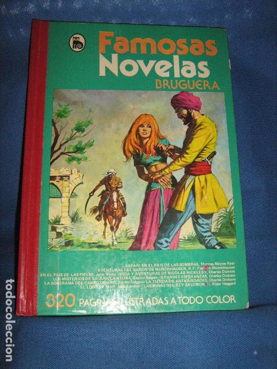 Livros de Banda Desenhada: FAMOSAS NOVELAS DE BRUGUERA - VOLUMEN XII