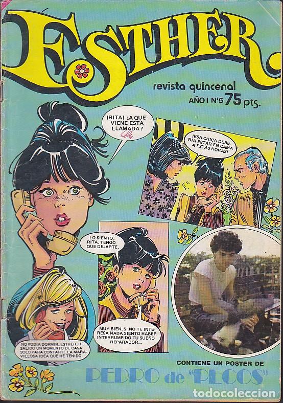 Tebeos: COMIC COLECCION ESTHER QUINCENAL N&ordm; 5 - Foto 1