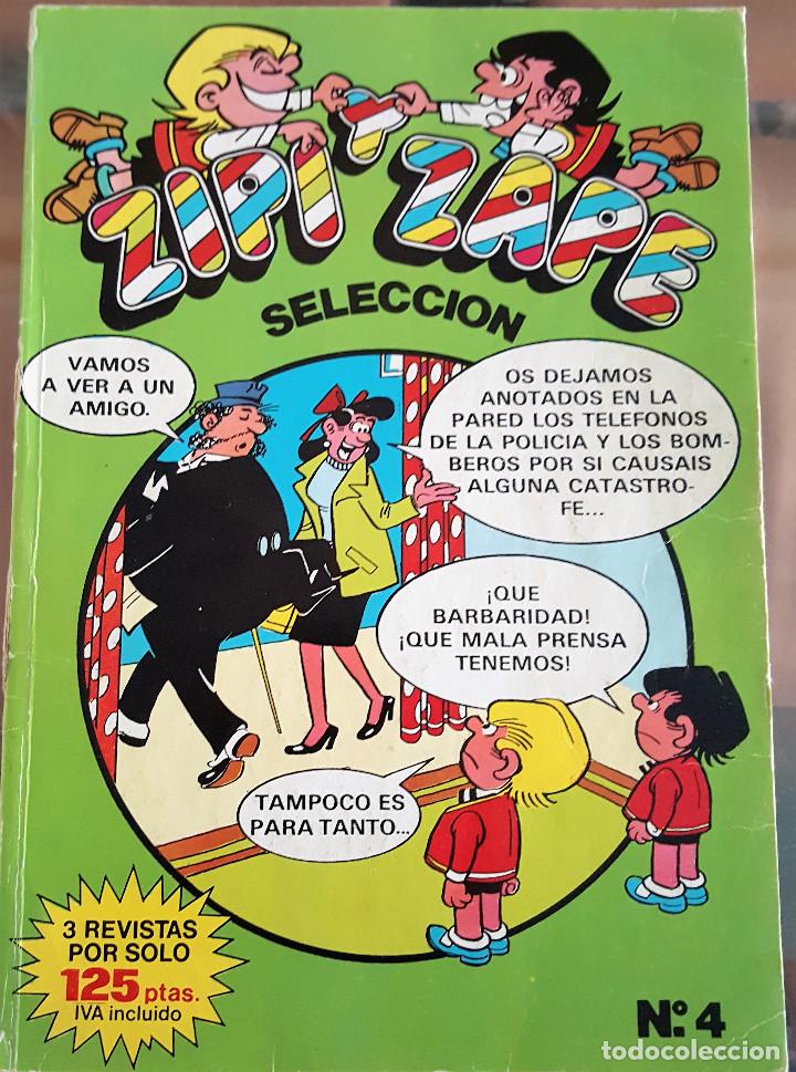 Tebeos: ZIPI Y ZAPE SELECCION NUMERO 4 - Foto 1