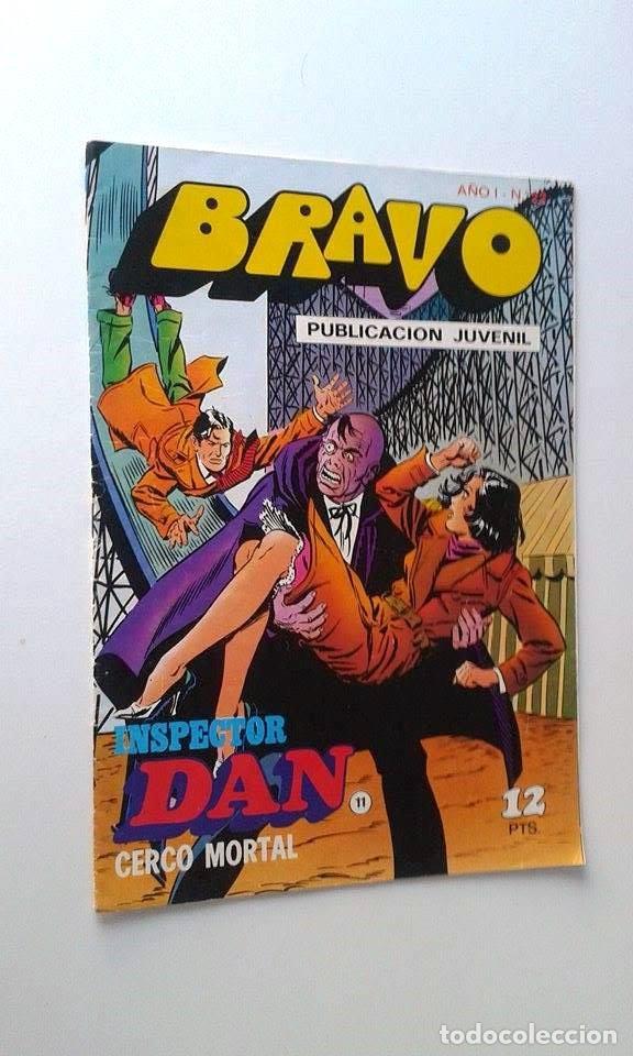 Tebeos: BRAVO A&Ntilde;O 1 N&ordm; 22 INSPECTOR DAN N&ordm; 11 - Foto 1