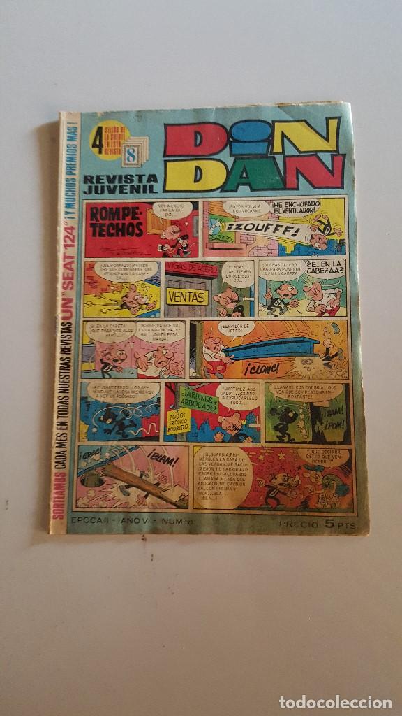Tebeos: DIN DAN  -- N&ordm; 123  II EPOCA  A&Ntilde;O V - Foto 1