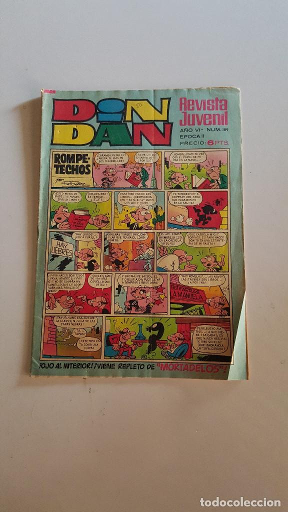 Tebeos: DIN DAN  -- N&ordm; 189  EPOCA  II - Foto 1
