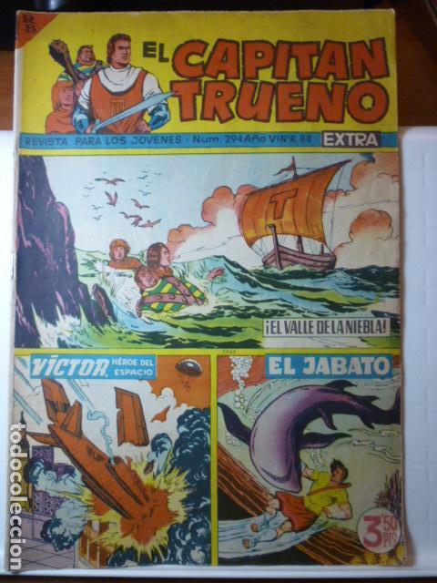 Tebeos: COMIC EL CAPITAN TRUENO EXTRA N&ordm; 294 A&Ntilde;O VI. - Foto 1