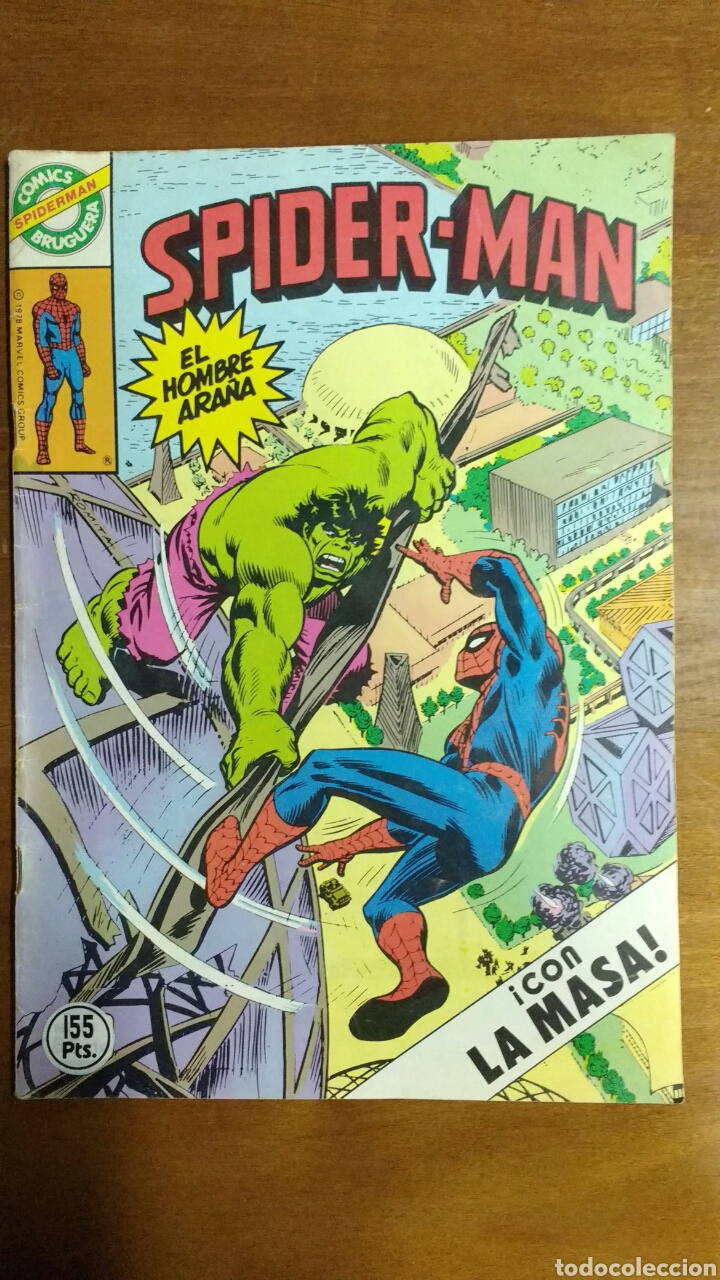 Tebeos: Cuatro n&uacute;meros Spiderman. Bruguera. - Foto 3