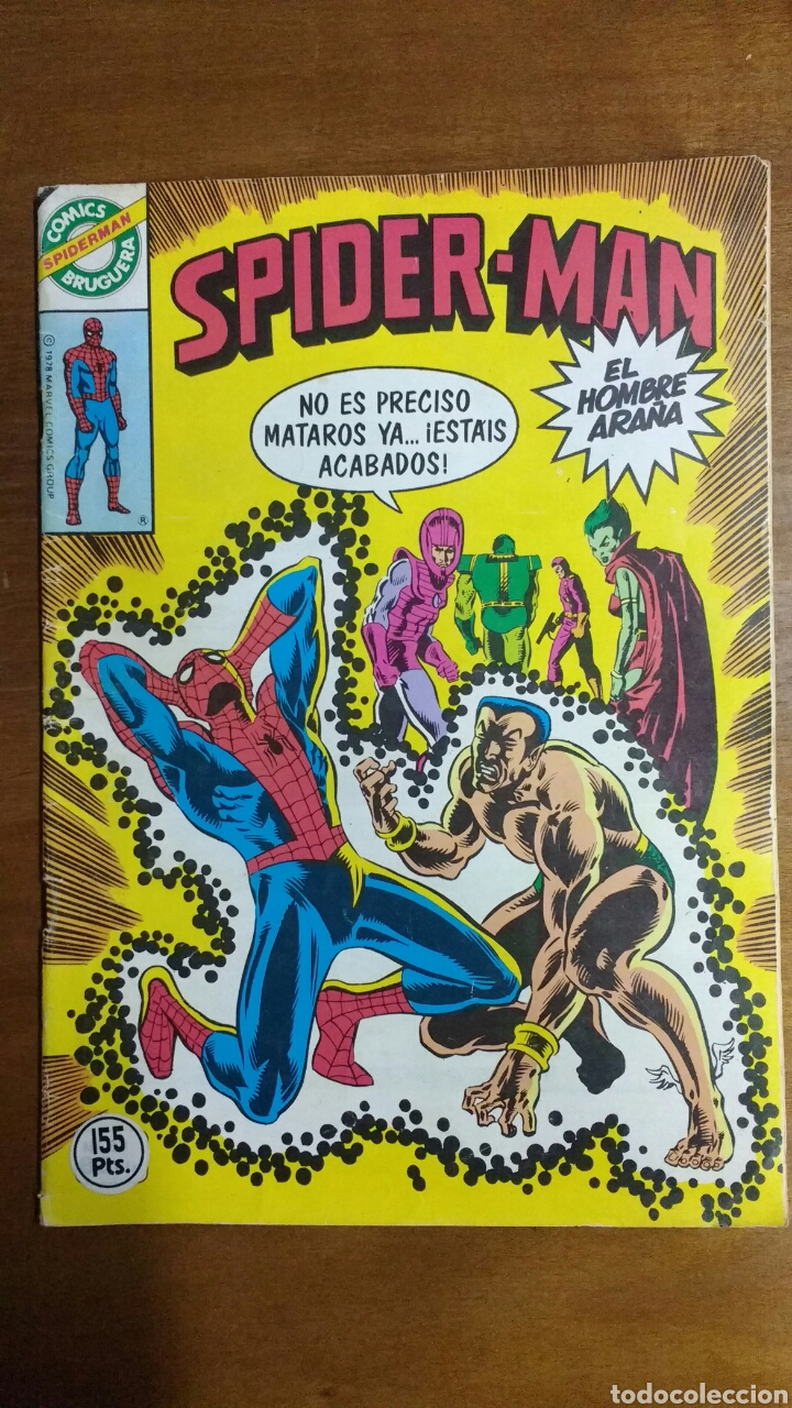 Tebeos: Cuatro n&uacute;meros Spiderman. Bruguera. - Foto 4