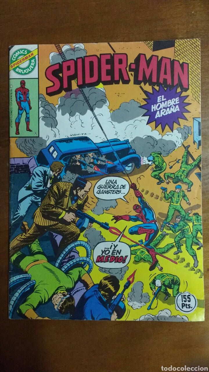 Tebeos: Cuatro n&uacute;meros Spiderman. Bruguera. - Foto 5