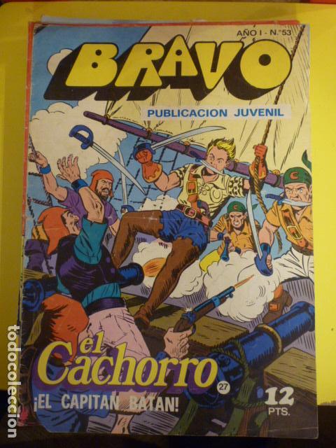 Tebeos: COMIC BRAVO, EL CACHORRO &iexcl;EL CAPITAN BATAN!. A&Ntilde;O I. N&ordm;53. - Foto 1