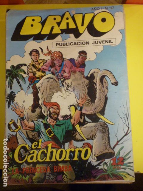 Tebeos: COMIC BRAVO, EL CACHORRO, LA PRINCESA BIMBA. A&Ntilde;O I. N&ordm;27. - Foto 1