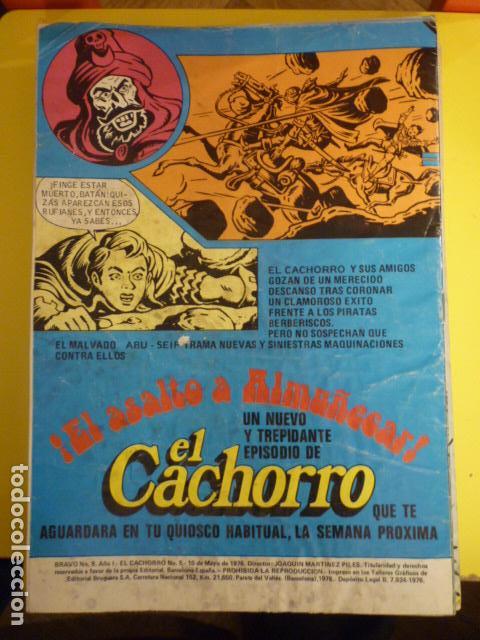 Tebeos: COMIC BRAVO, EL CACHORRO, EL FIN DE LA PARTIDA. A&Ntilde;O I. N&ordm;9. - Foto 2