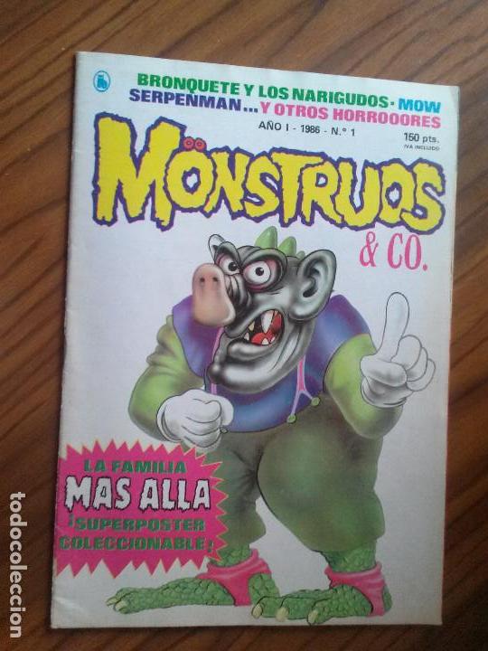 Tebeos: MONSTRUOS & CO 1. GRAPA. BUEN ESTADO. 1986
