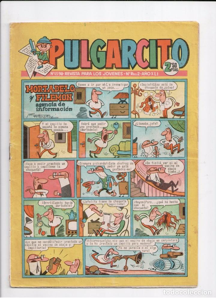 Tebeos: PULGARCITO N&ordm; 1598 - Foto 1