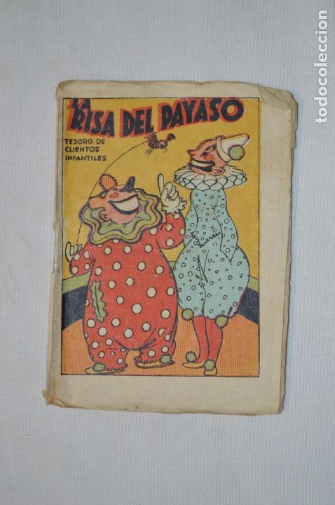 Tebeos: La risa del payaso. Tesoro de cuentos infantiles. Editorial Bruguera. Barcelona. romanjuguetesymas.