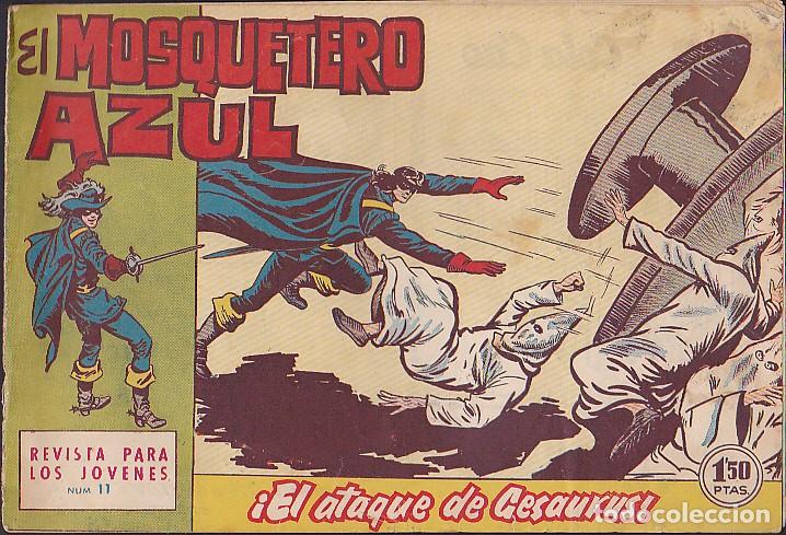 Tebeos: COMIC COLECCION EL MOSQUETERO AZUL &ordm;N 11 - Foto 1