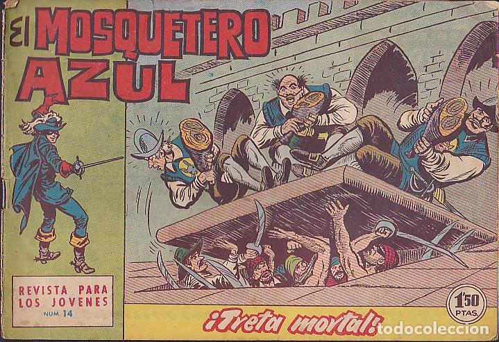 Tebeos: COMIC COLECCION EL MOSQUETERO AZUL &ordm;N 14 - Foto 1
