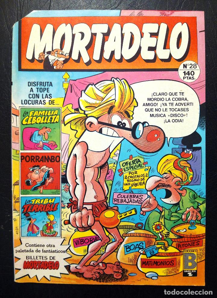Tebeos: MORTADELO N&ordm; 28 - EDICIONES B 1987. - Foto 1
