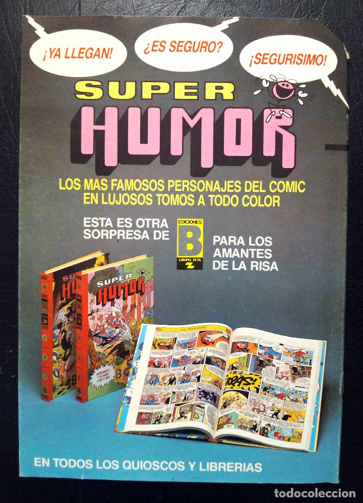 Tebeos: MORTADELO N&ordm; 28 - EDICIONES B 1987. - Foto 2