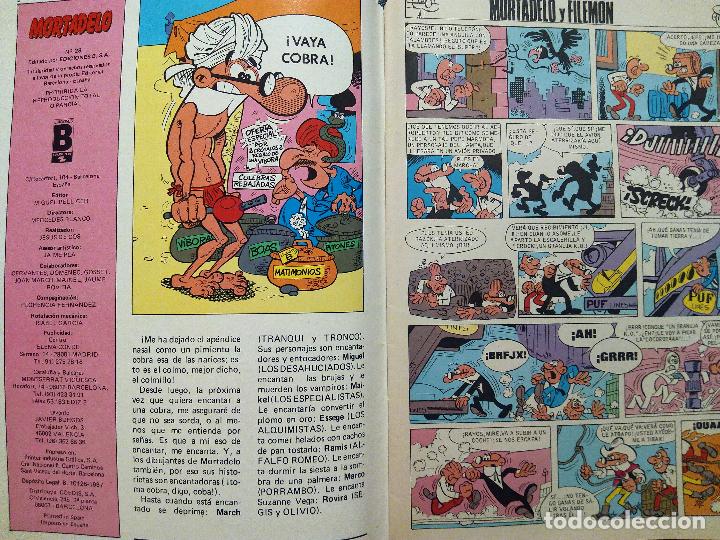 Tebeos: MORTADELO N&ordm; 28 - EDICIONES B 1987. - Foto 3