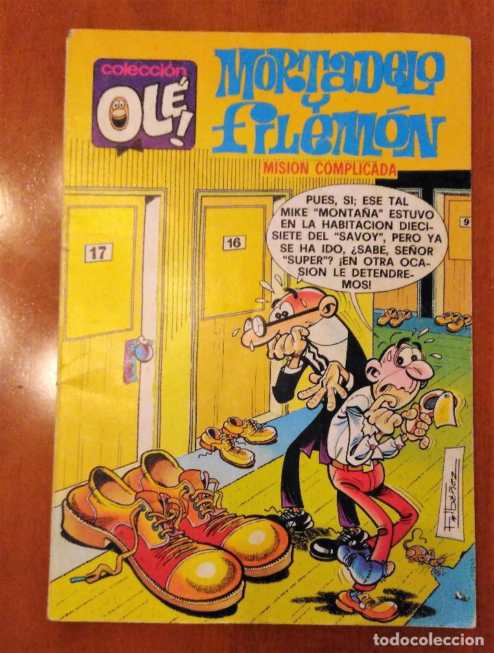 Tebeos: MORTADELO Y FILEMON MISION COMPLICADA 154 - Foto 1