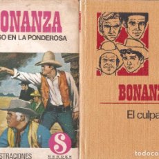 Tebeos: BONANZA - Nº 3, 4 - EL CULPABLE Y FUEGO EN LA PONDEROSA - COL. HEROES SELECCIÓN - EDT. BRUGUERA.