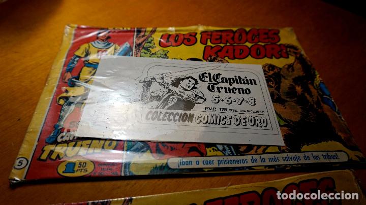 Tebeos: facsimil capitan trueno 5 6 7 8 - Foto 1