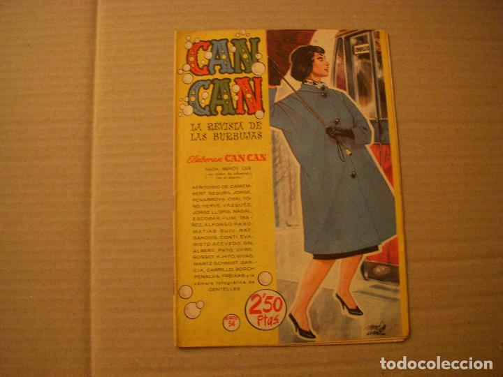 Tebeos: CAN CAN N&ordm; 54, EDITORIAL BRUGUERA - Foto 1