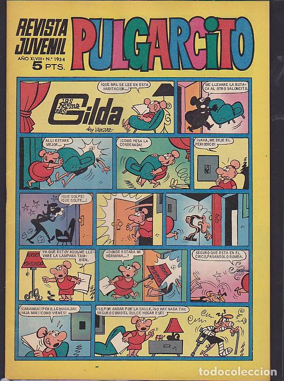 Tebeos: COMIC COLECCION PULGARCITO N&ordm; 1954 - Foto 1